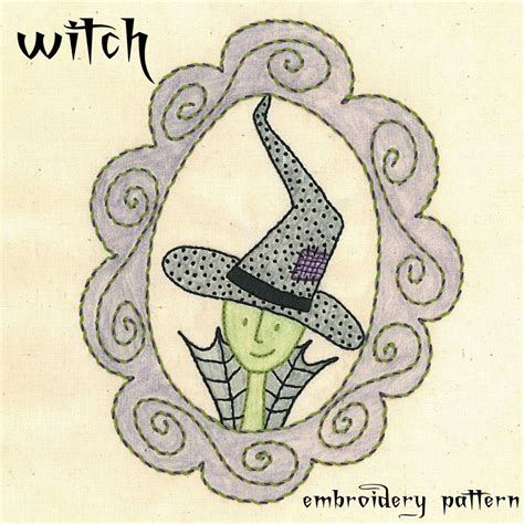 10 Mom Witch Embroidery Patterns for Witchy Moms